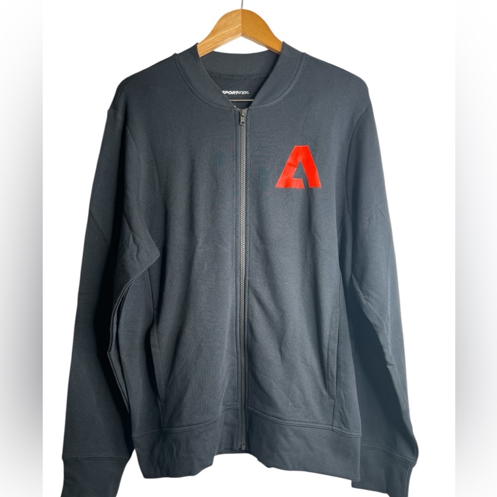 Sport-Tek Men’s Black Textured Jacket – Adobe Max Miami Beach 2024